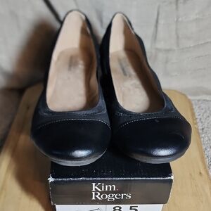 Kim Rogers Black Flats (F)